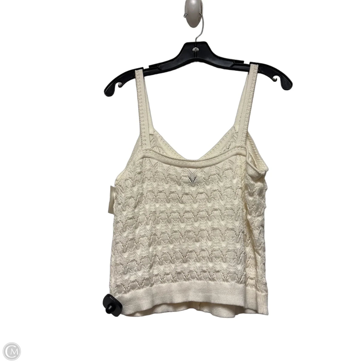 Top Sleeveless By Universal Thread In Cream, Size: M