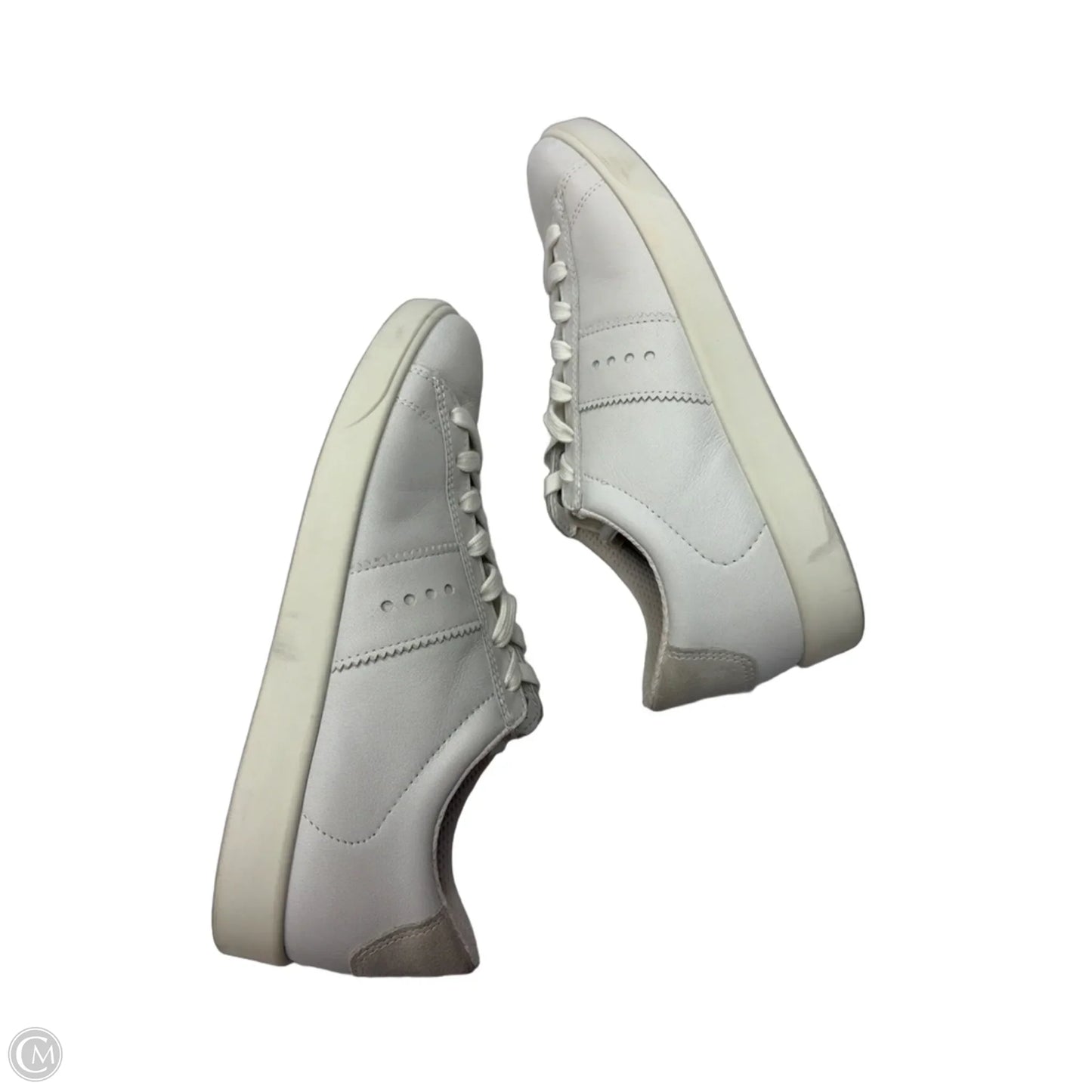 Shoes Sneakers By Ecco In Cream, Size: 8