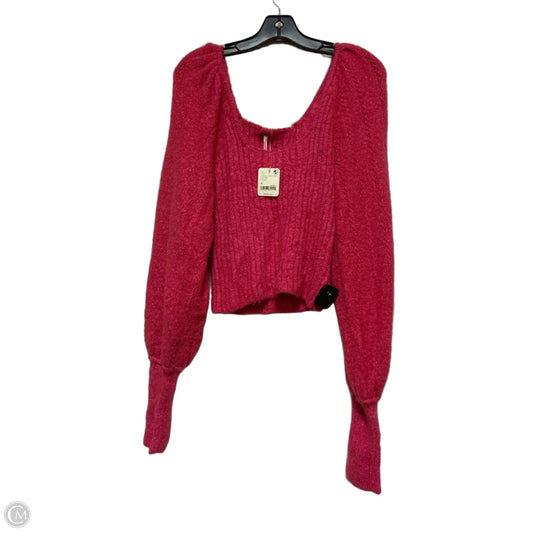Sweater By Free People In Pink, Size: M
