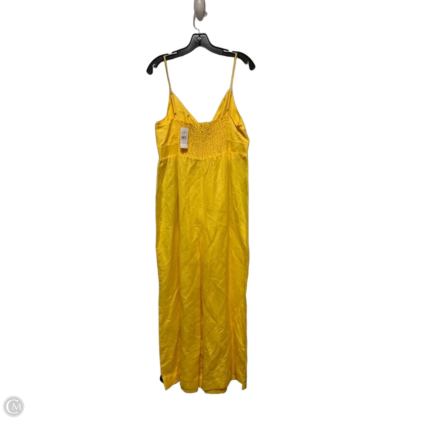 Jumpsuit By Loft In Yellow, Size: M