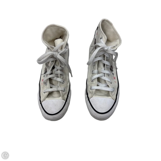 Shoes Sneakers By Converse In White, Size: 5