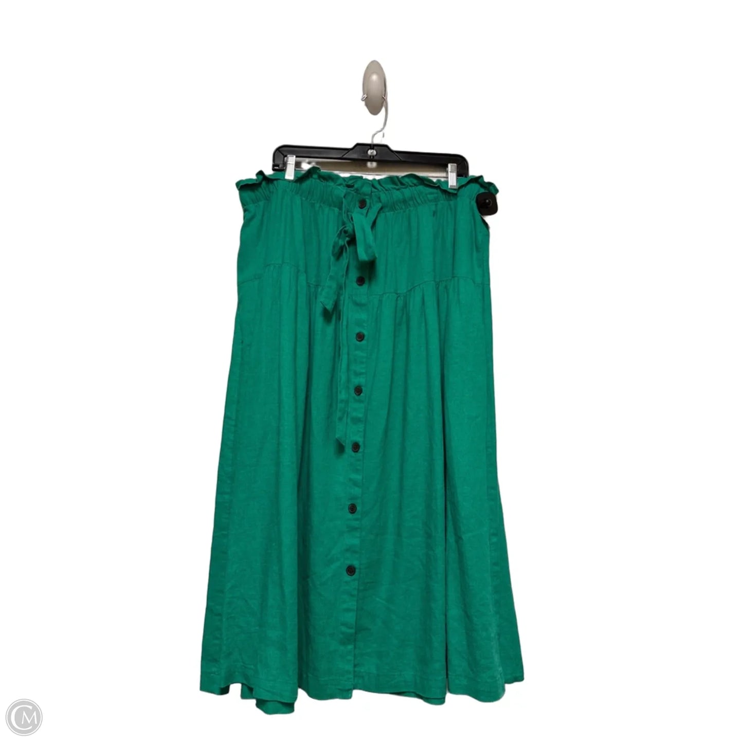 Skirt Maxi By Universal Thread In Green, Size: 18