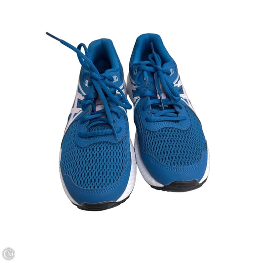 Shoes Athletic By Asics In Blue & Pink, Size: 5.5