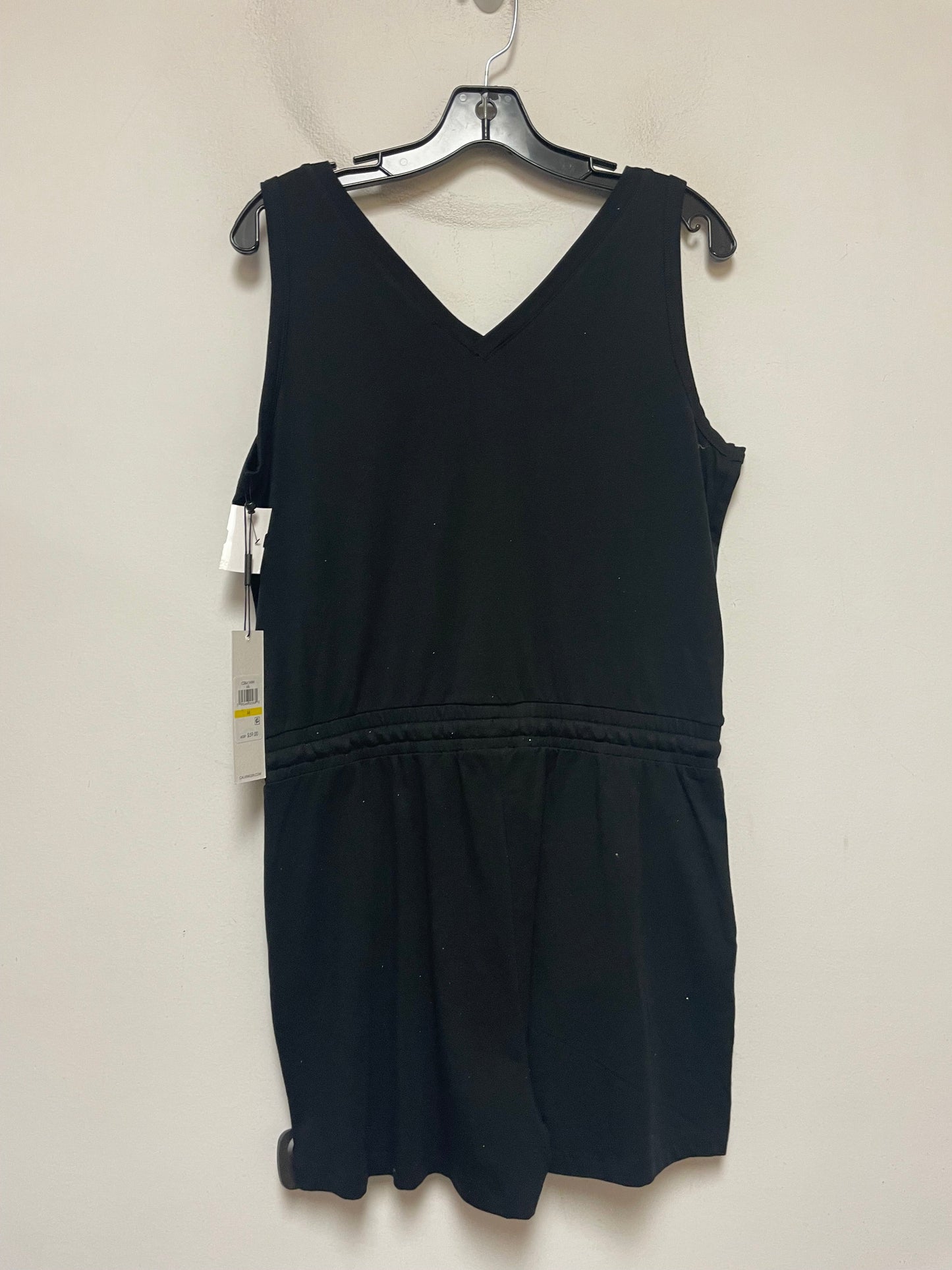 Romper By Calvin Klein In Black & Gold, Size: M