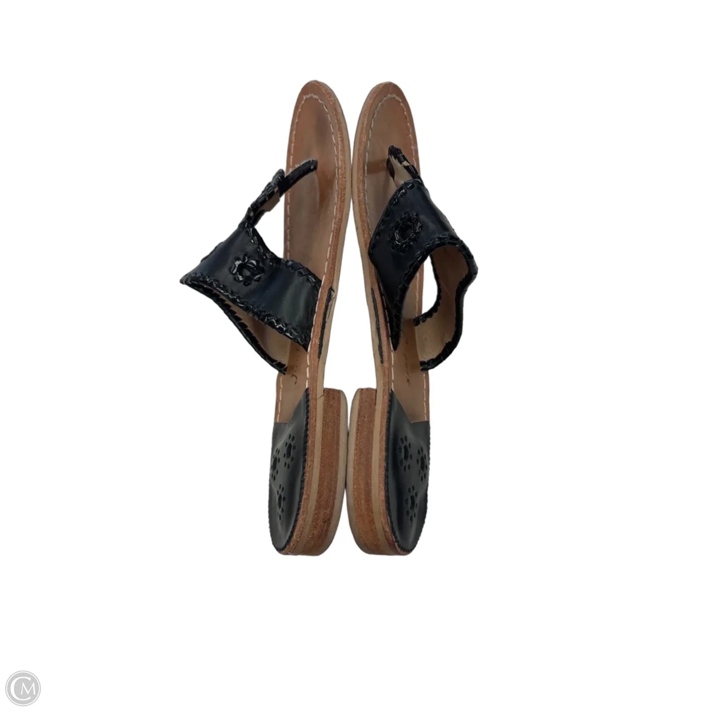 Sandals Flats By Jack Rogers In Black, Size: 9