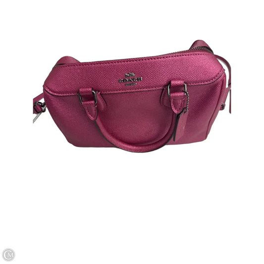 Crossbody Designer By Coach, Size: Small