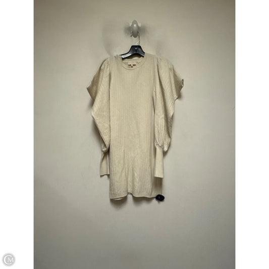 Dress Sweater By Ted Baker In Cream, Size: S
