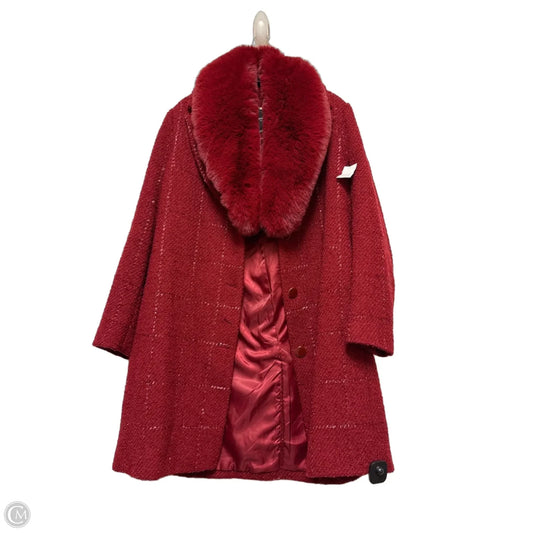 Coat Designer By Kate Spade In Red, Size: Xl
