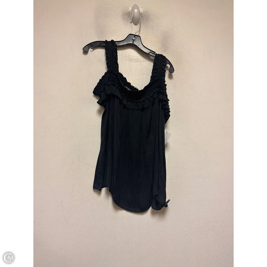 Top Sleeveless By Anthropologie In Black, Size: L