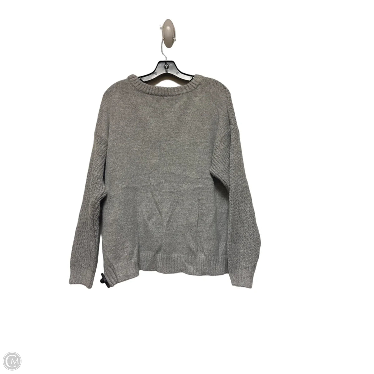 Sweater By Evri In Grey, Size: 2x