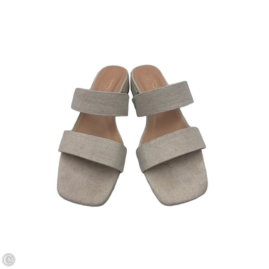 Sandals Flats By Joie In Tan, Size: 8.5