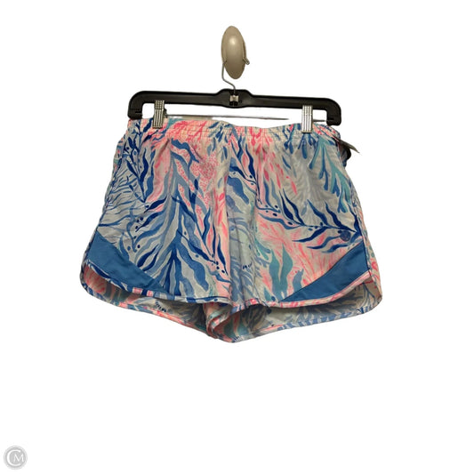 Shorts Designer By Lilly Pulitzer In Blue & Pink, Size: M