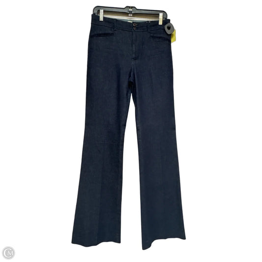 Pants Wide Leg By Anthropologie In Blue, Size: 4