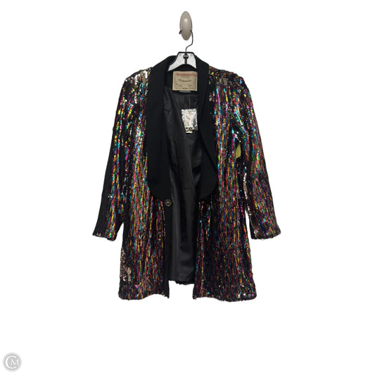 Blazer By Anthropologie In Rainbow Print, Size: S