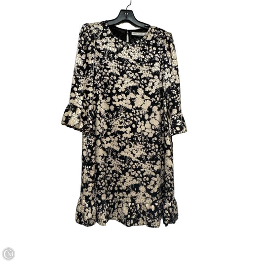 Dress Designer By Rebecca Minkoff In Black & Tan, Size: S