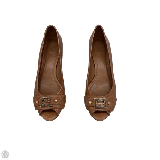 Shoes Designer By Tory Burch In Tan, Size: 8.5