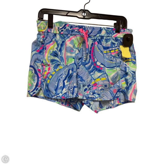 Shorts Designer By Lilly Pulitzer In Blue & Pink, Size: S