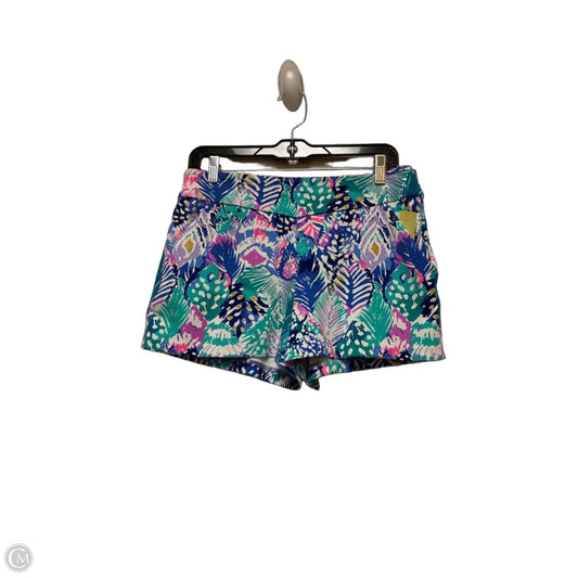 Shorts Designer By Lilly Pulitzer In Blue & Green, Size: 4