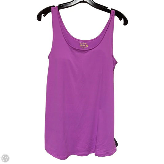 Top Sleeveless Designer By Lilly Pulitzer In Purple, Size: M