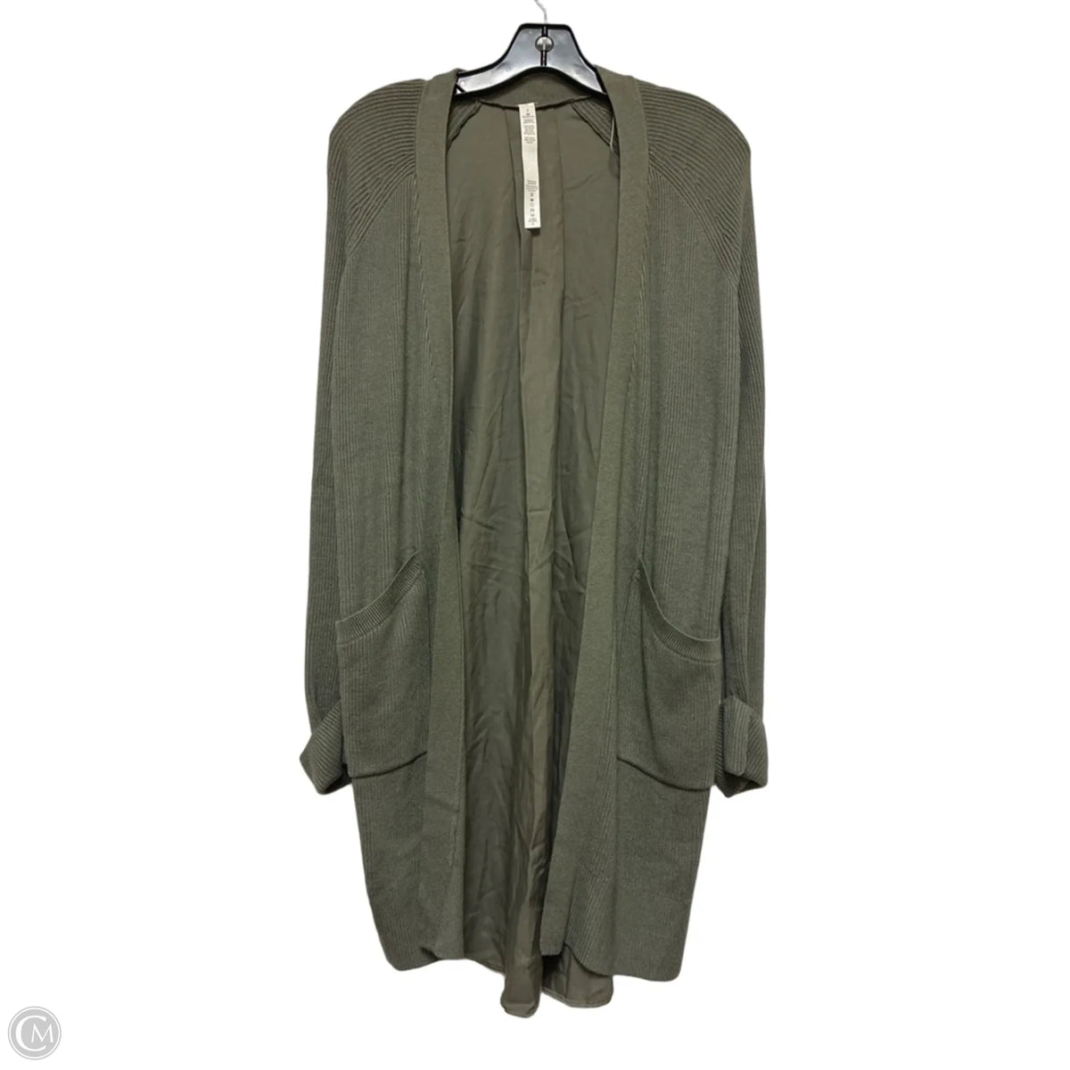 Athletic Jacket By Lululemon In Green, Size: 2
