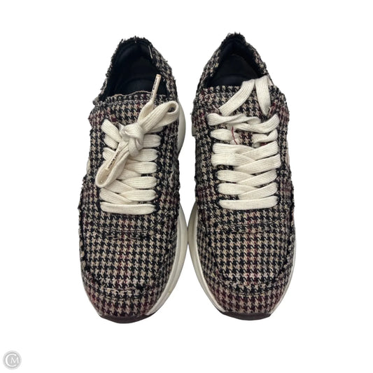 Shoes Designer By Tory Burch In Plaid Pattern, Size: 6