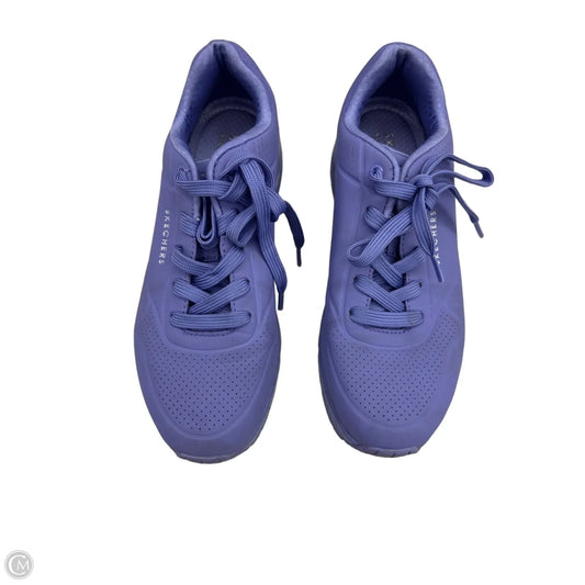 Shoes Athletic By Skechers In Purple, Size: 9.5