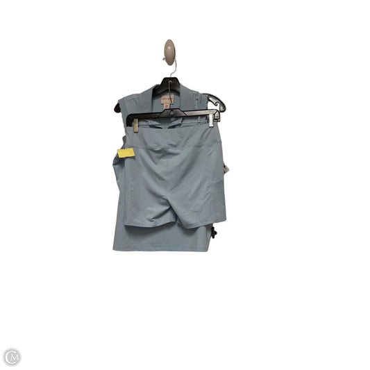 Athletic Tank Top By Laura Ashley In Blue, Size: M