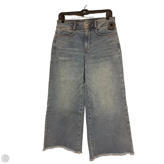 Jeans Wide Leg By Not Your Daughters Jeans In Blue Denim, Size: 2
