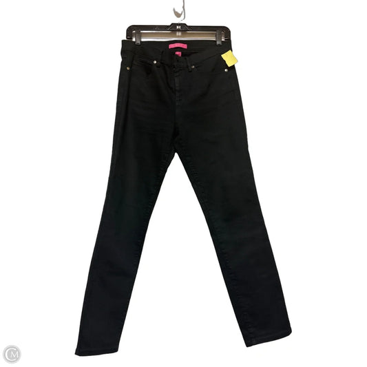 Jeans Designer By Lilly Pulitzer In Black Denim, Size: 8