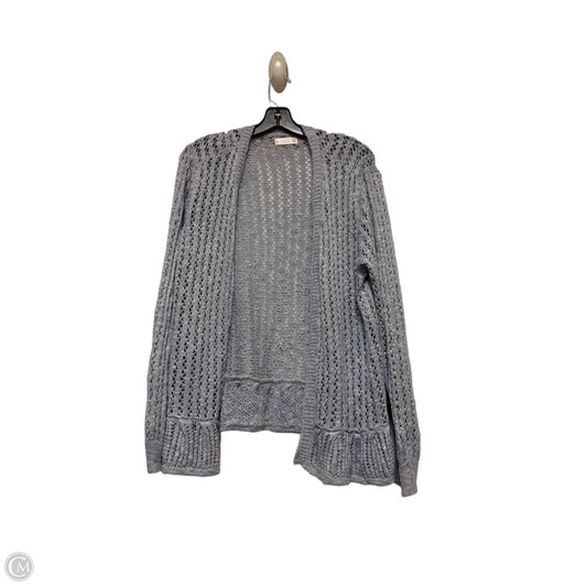 Sweater Cardigan By Lc Lauren Conrad In Blue, Size: 3x