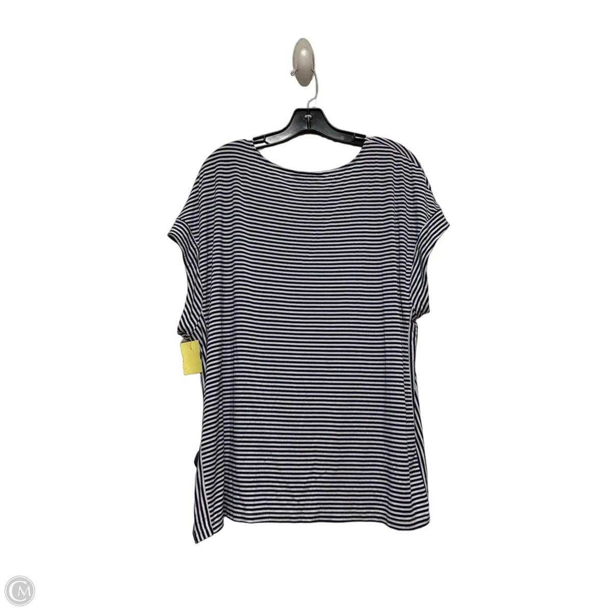 Top Short Sleeve Basic By Tommy Bahama In Striped Pattern, Size: L