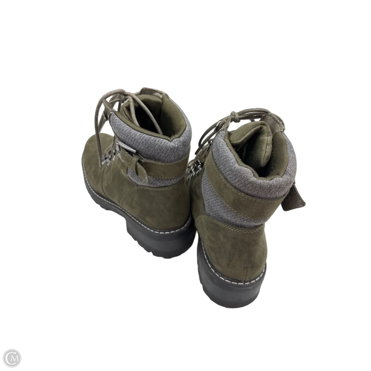 Boots Ankle Flats By Universal Thread In Green, Size: 8