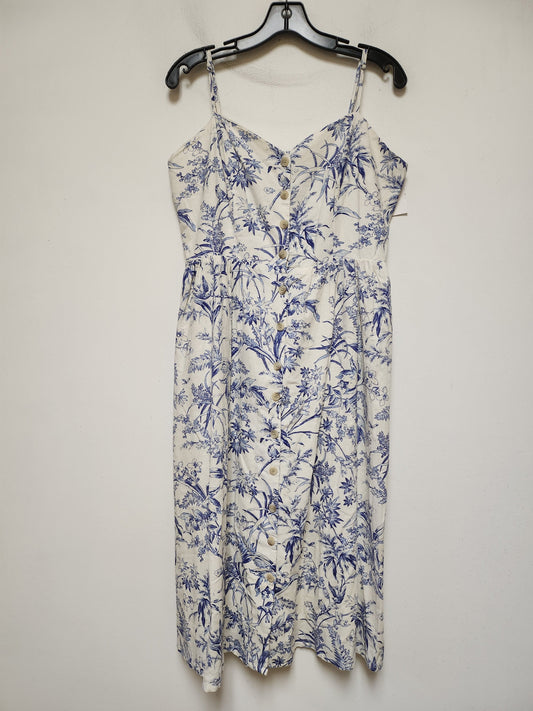 Dress Casual Maxi By H&m In Floral Print, Size: L