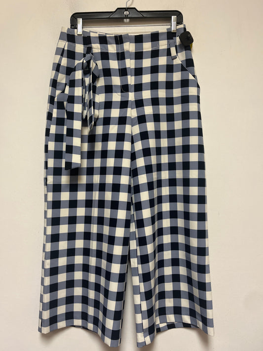 Pants Wide Leg By New York And Co In Checkered Pattern, Size: 8