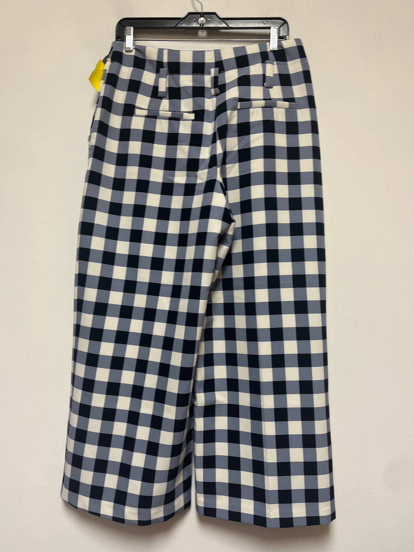 Pants Wide Leg By New York And Co In Checkered Pattern, Size: 8