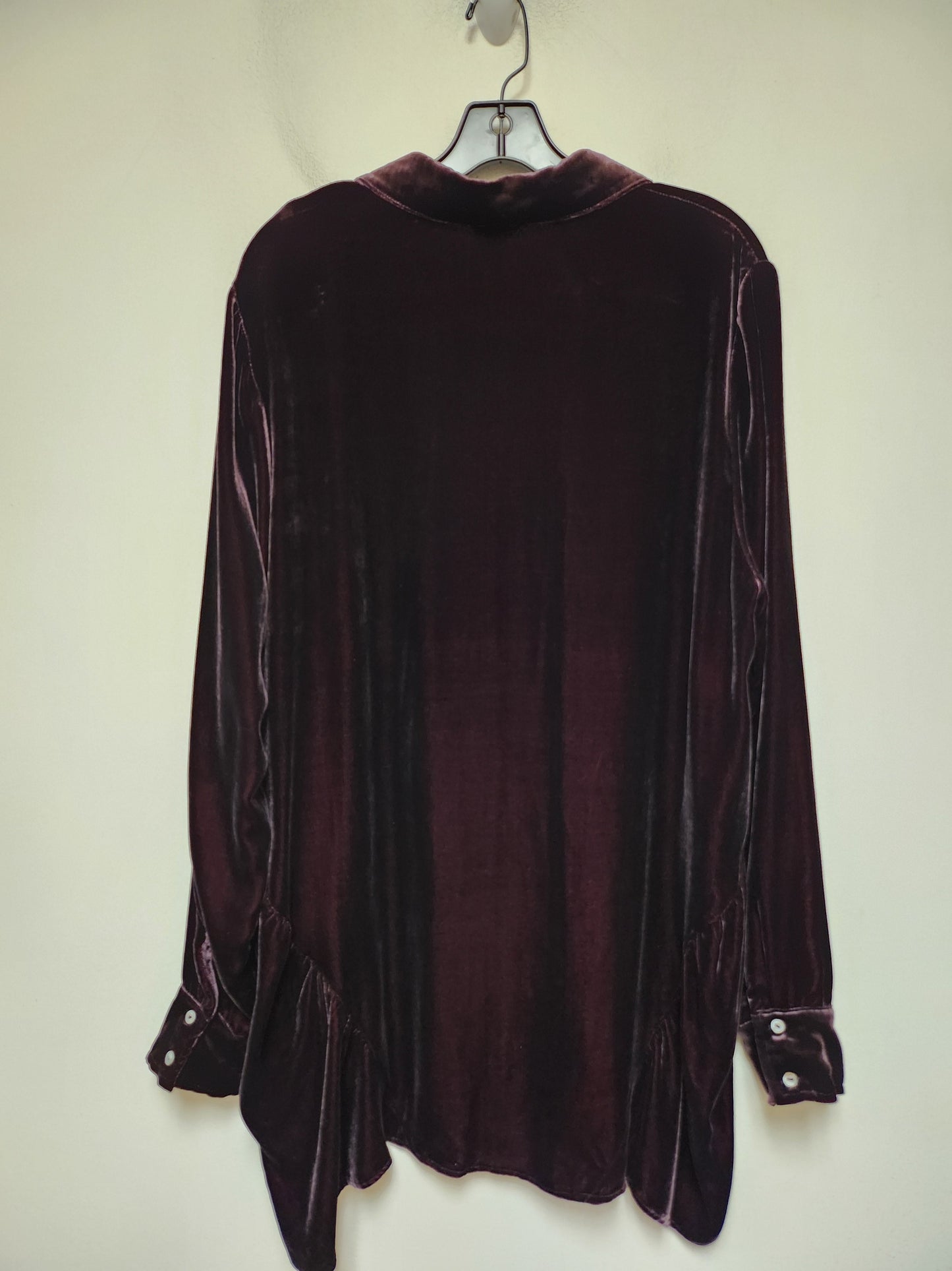 Top Long Sleeve By Sundance In Purple, Size: Xl