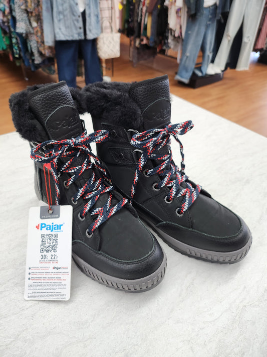 Boots Snow By Clothes Mentor In Black, Size: 10