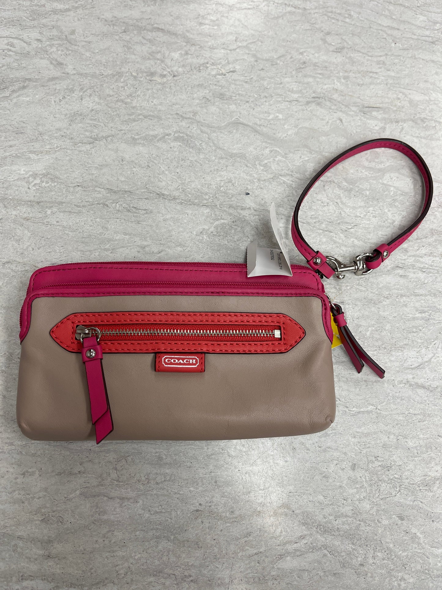 Wristlet Designer By Coach, Size: Medium