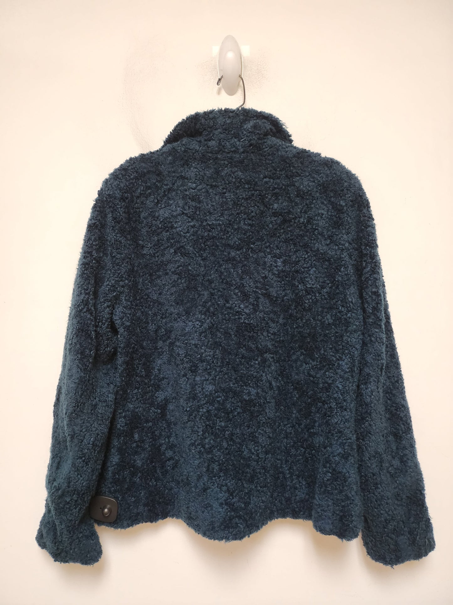 Jacket Faux Fur & Sherpa By Pendleton In Teal, Size: M