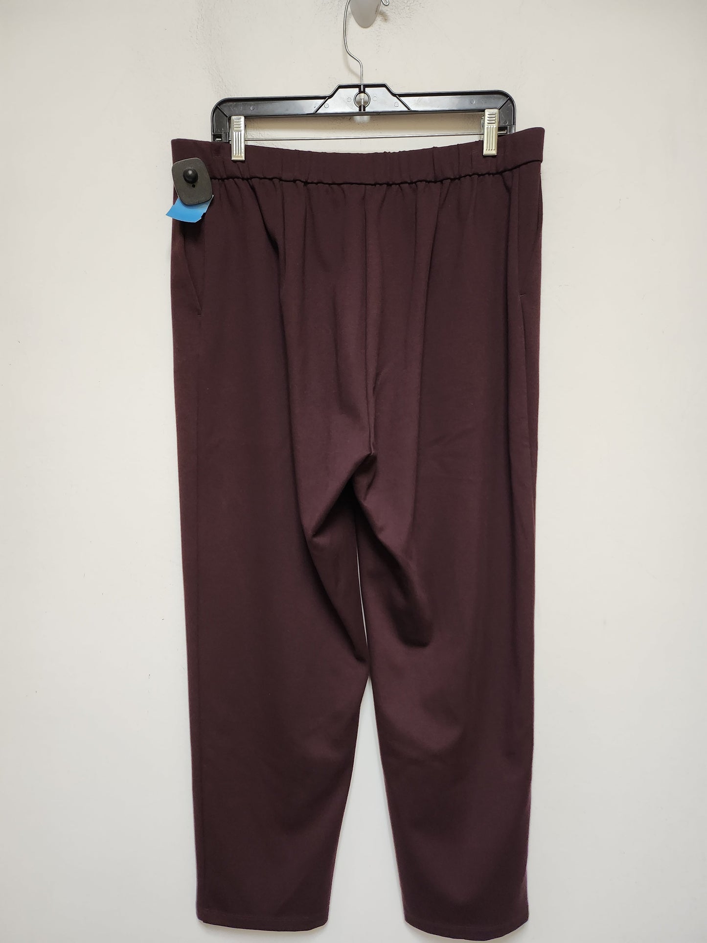 Pants Other By Eileen Fisher In Maroon, Size: 12