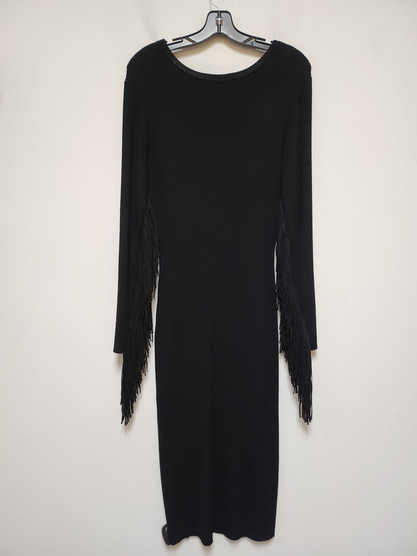 Dress Casual Midi By Ashley Stewart In Black, Size: Xl