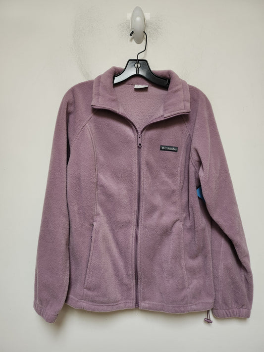 Athletic Jacket By Columbia In Purple, Size: L