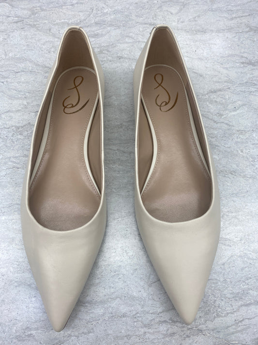 Shoes Flats By Sam Edelman In Ivory, Size: 9.5