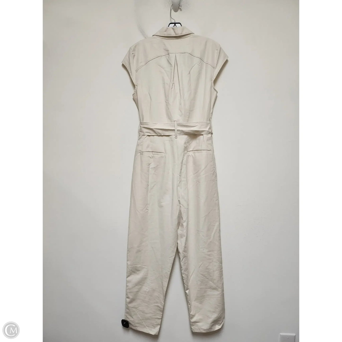 Jumpsuit By Anthropologie In Cream, Size: L