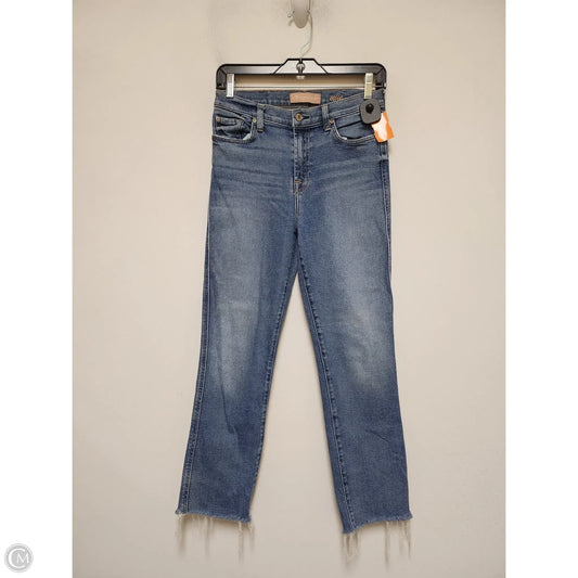 Jeans Boyfriend By 7 For All Mankind In Blue Denim, Size: 6