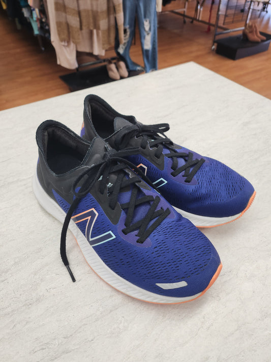 Shoes Athletic By New Balance In Black & Blue, Size: 9