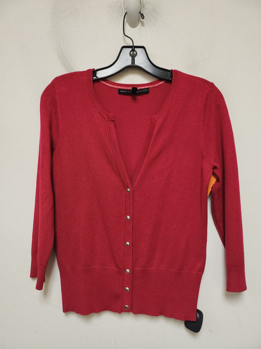 Cardigan By White House Black Market In Pink, Size: S