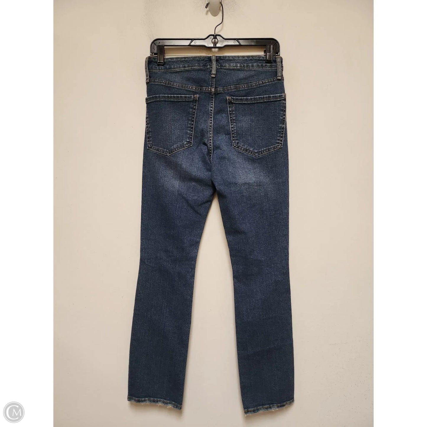 Jeans Straight By Sam Edelman In Blue Denim, Size: 4