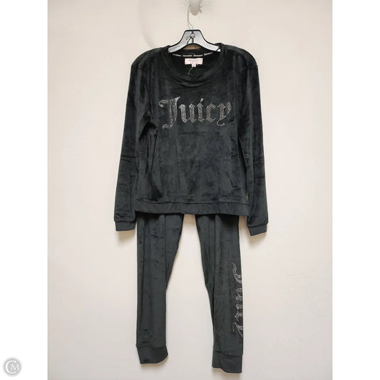 Pants Set 2pc By Juicy Couture In Black, Size: M