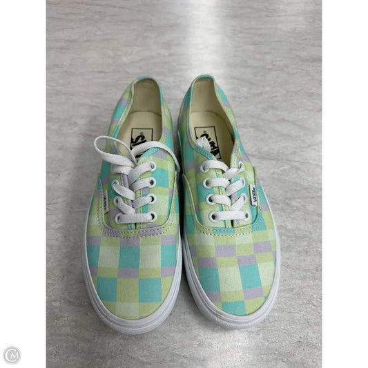 Shoes Sneakers By Vans In Checkered Pattern, Size: 6.5